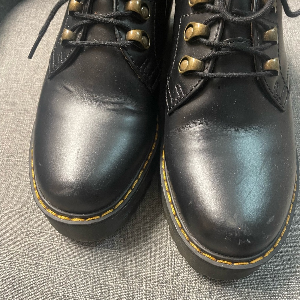 Dr Marten’s women’s chunky platform Oxford - Picture 8 of 12